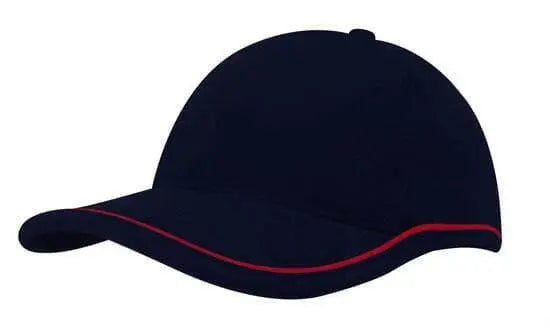 Headwear Bhc W/piping Crown & Peak X12 - 4047 Metro Workwear.